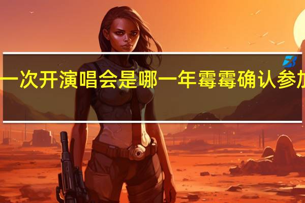 霉霉上一次开演唱会是哪一年 霉霉确认参加双十一晚会