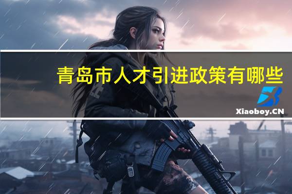 青岛市人才引进政策有哪些