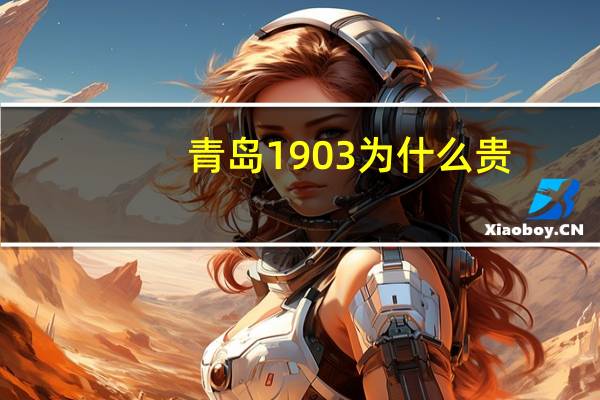 青岛1903为什么贵