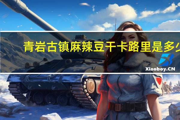青岩古镇 麻辣豆干卡路里是多少