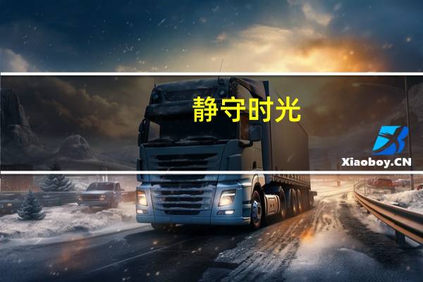静守时光,以待流年大概是什么意思
