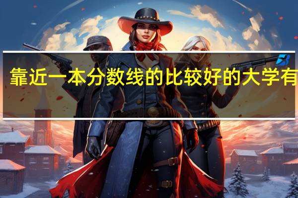 靠近一本分数线的比较好的大学有哪些