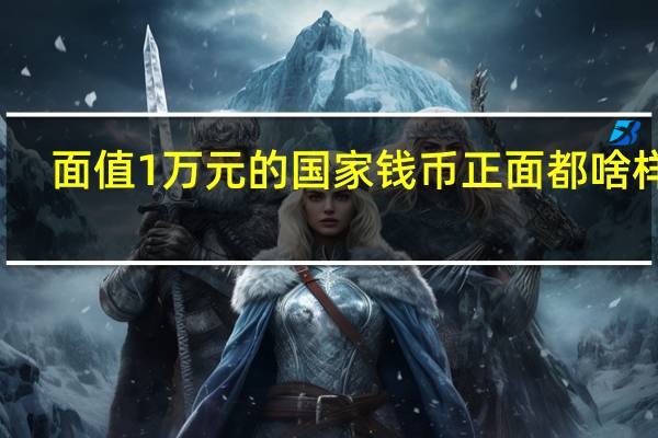 面值1万元的国家钱币正面都啥样的（面值1万的硬币）