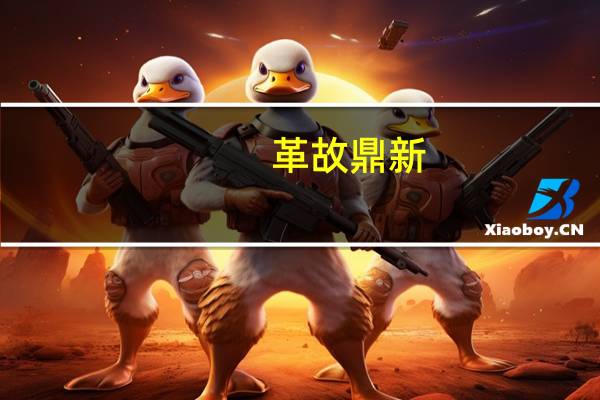 革故鼎新（革故鼎新是什么意思）
