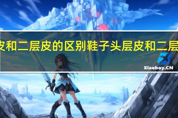 鞋子头层皮和二层皮的区别 鞋子头层皮和二层皮的区别是什么