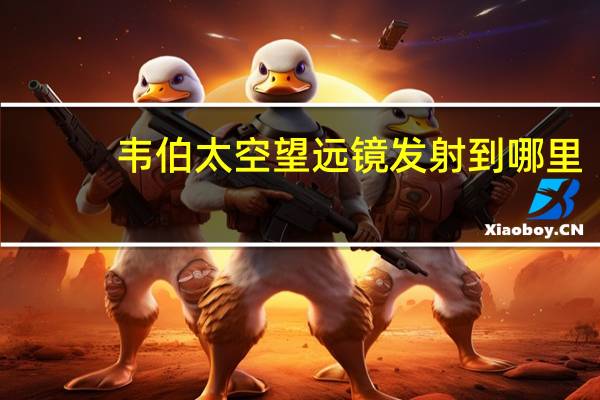 韦伯太空望远镜发射到哪里（韦伯太空望远镜顺利发射入轨）