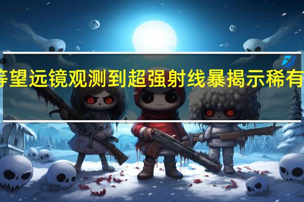 韦布等望远镜观测到超强射线暴 揭示稀有重元素来源