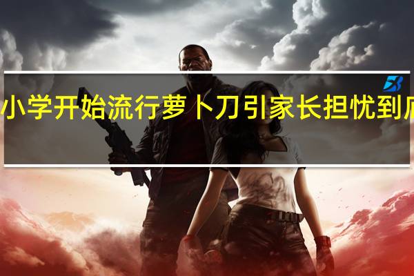 韩国中小学开始流行萝卜刀 引家长担忧 到底什么情况呢