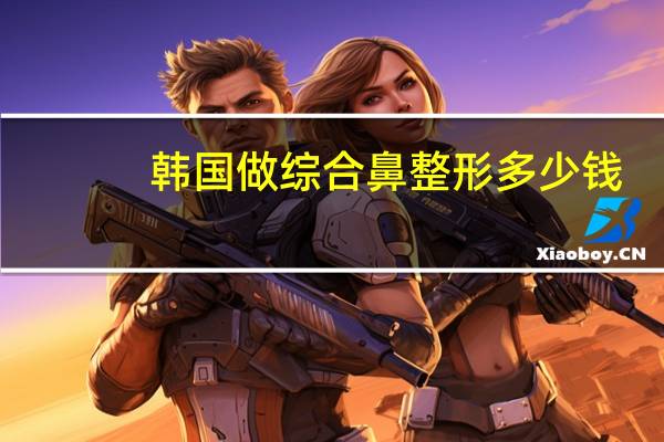 韩国做综合鼻整形多少钱？去韩国整容，一套下来要花多少钱