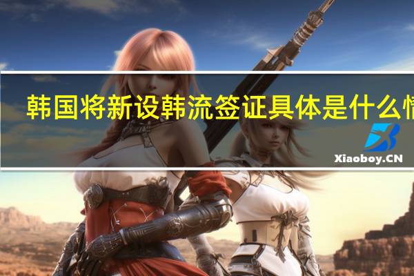 韩国将新设韩流签证 具体是什么情况？