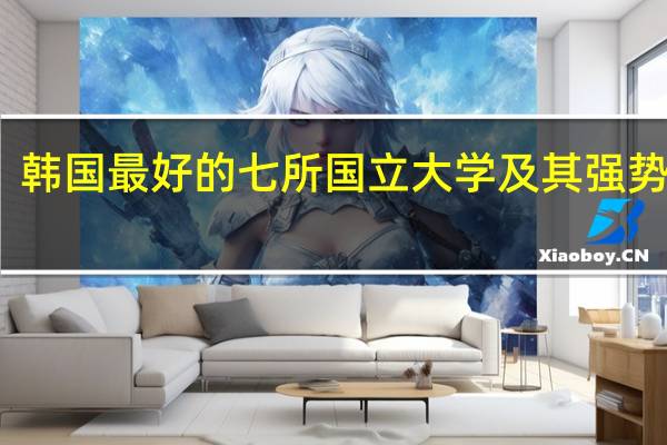 韩国最好的七所国立大学及其强势专业