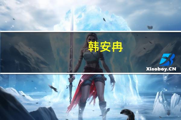 韩安冉(关于韩安冉的介绍)