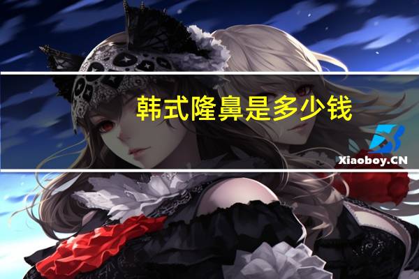 韩式隆鼻是多少钱，上海市九院韦敏隆鼻怎么样价格多少钱