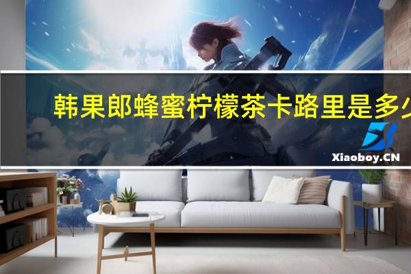 韩果郎 蜂蜜柠檬茶卡路里是多少