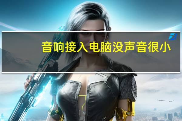 音响接入电脑没声音很小（音响接入电脑没声音）