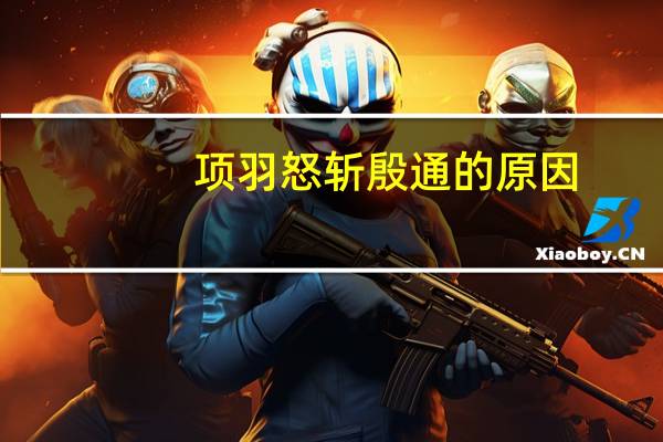 项羽怒斩殷通的原因