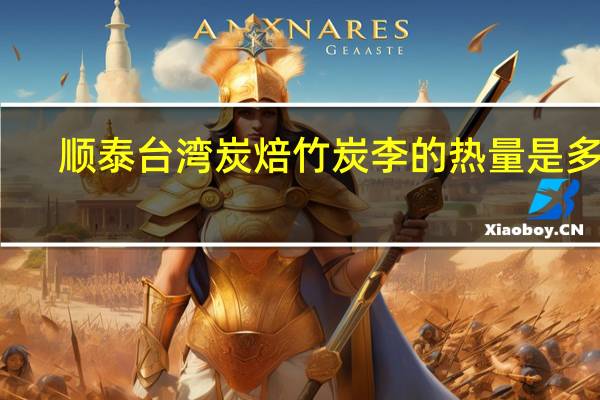 顺泰 台湾炭焙竹炭李的热量是多少
