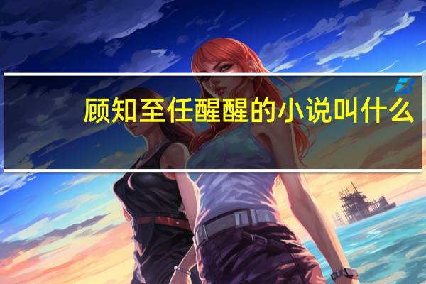 顾知至任醒醒的小说叫什么