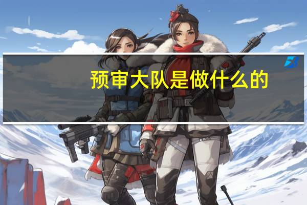 预审大队是做什么的