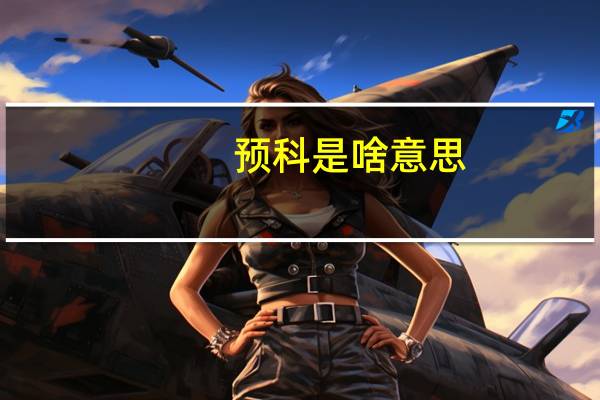 预科是啥意思