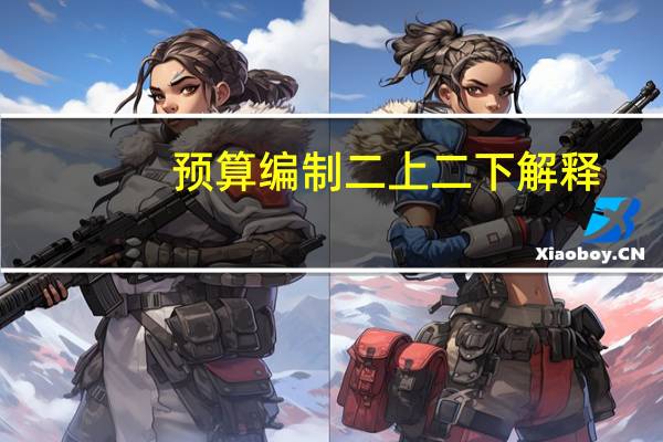 预算编制二上二下解释（预算编制）