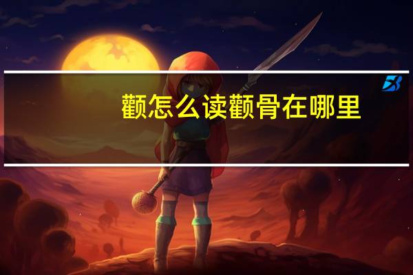 颧怎么读颧骨在哪里（颧怎么读）