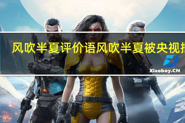 风吹半夏评价语 风吹半夏被央视批评