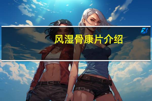 风湿骨康片介绍