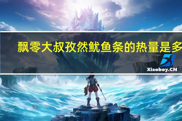飘零大叔 孜然鱿鱼条的热量是多少