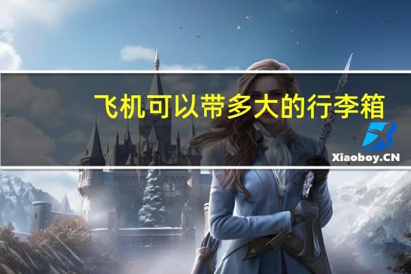 飞机可以带多大的行李箱（飞机可以带多大行李箱）
