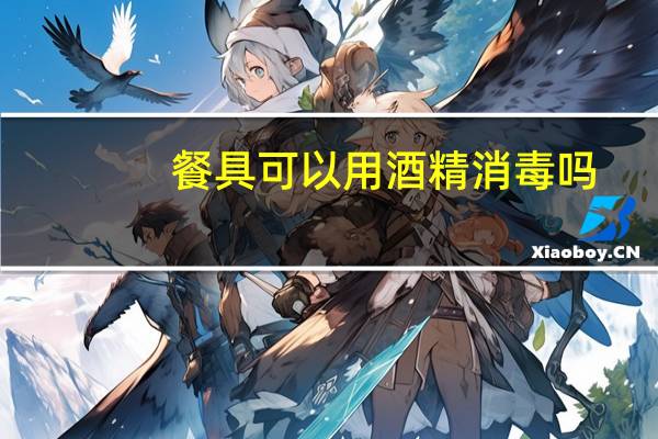 餐具可以用酒精消毒吗