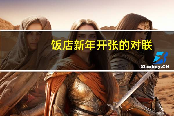 饭店新年开张的对联