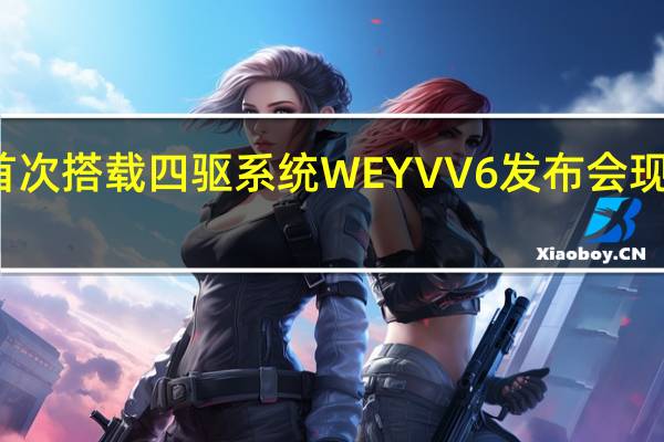首次搭载四驱系统 WEY VV6发布会现场实拍