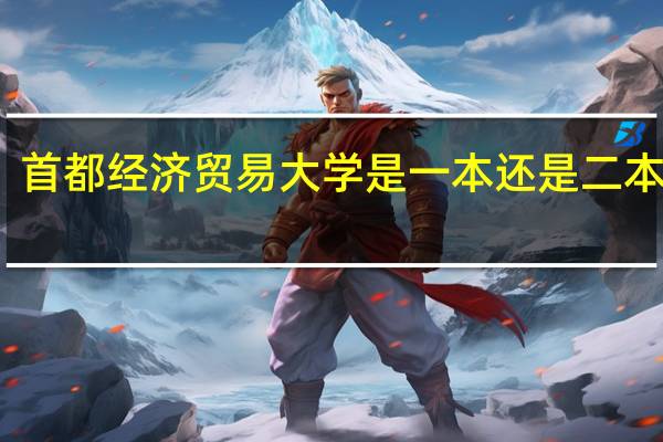 首都经济贸易大学是一本还是二本大学