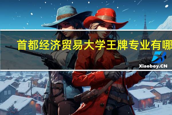 首都经济贸易大学王牌专业有哪些