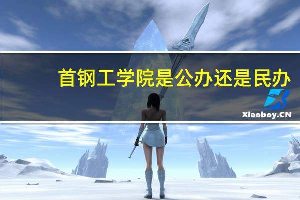 首钢工学院是公办还是民办