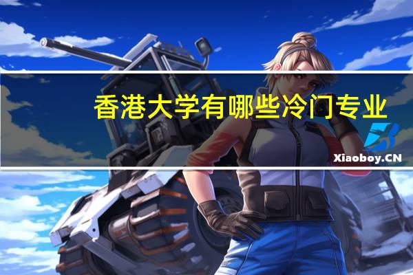 香港大学有哪些冷门专业