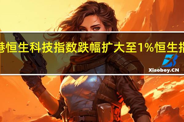 香港恒生科技指数跌幅扩大至1%恒生指数现跌0.9%