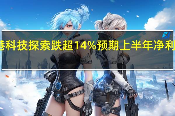 香港科技探索跌超14% 预期上半年净利同比下滑