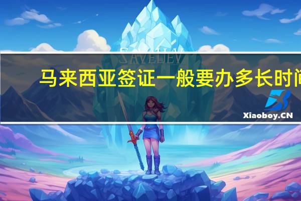 马来西亚签证一般要办多长时间