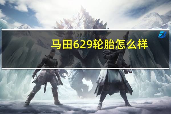 马田629轮胎怎么样