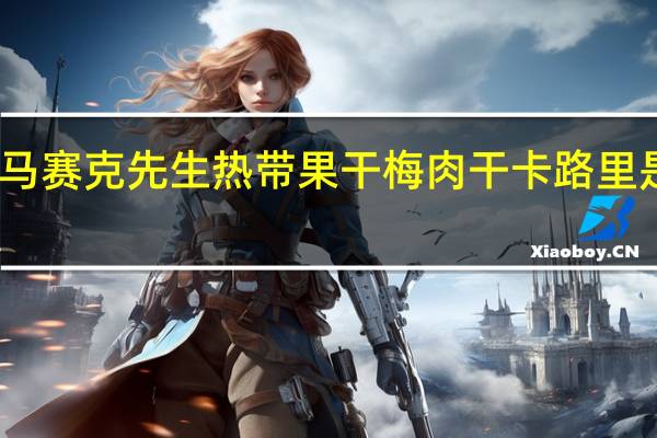 马赛克先生热带果干 梅肉干卡路里是多少