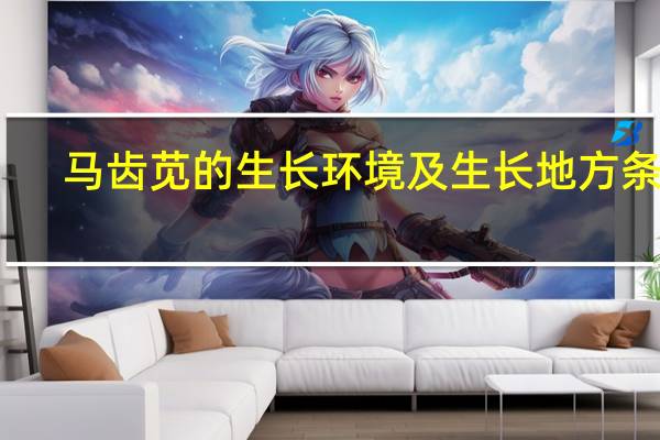 马齿苋的生长环境及生长地方条件