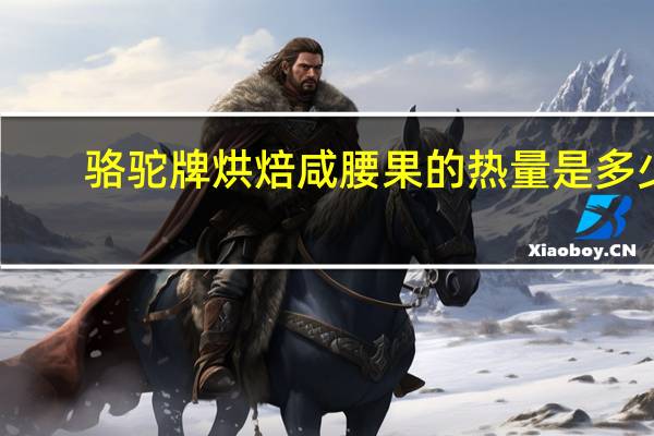骆驼 牌烘焙咸腰果的热量是多少