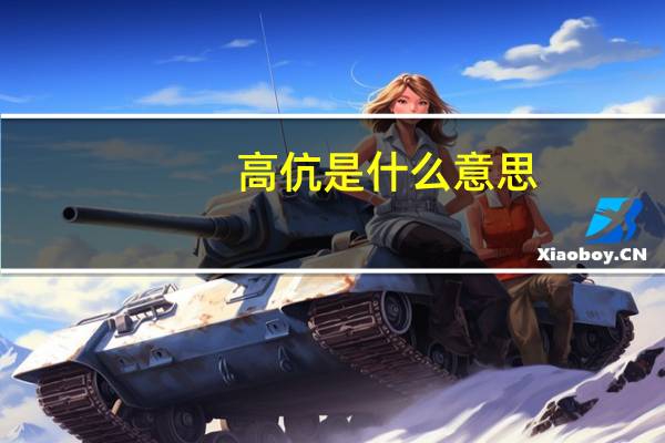 高伉是什么意思