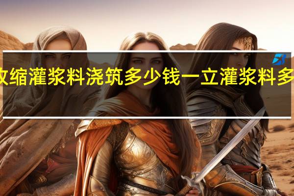 高强无收缩灌浆料浇筑多少钱一立 灌浆料多少钱一吨价格