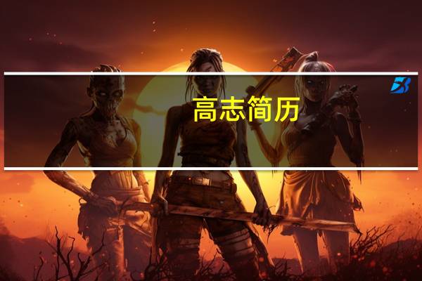 高志简历（高志华易商通最新消息）
