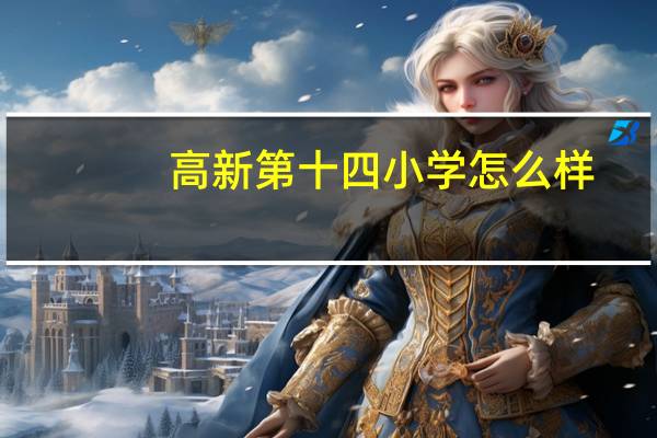 高新第十四小学怎么样