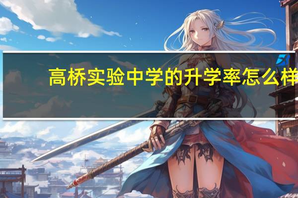 高桥实验中学的升学率怎么样