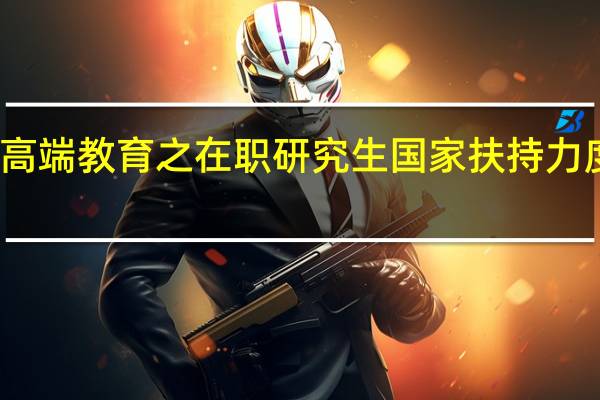 高端教育之在职研究生国家扶持力度大吗